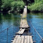 В Жуковском районе отремонтируют подвесной мост через Десну